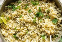 Bright Cilantro Lime Rice