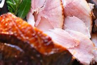 Sticky Sweet Bourbon Maple Ham
