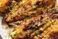 Crispy Chilli Garlic Butter Cabbage Wedges