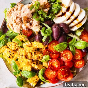 Italian Corn and Tuna Salad