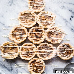 butter tarts in the shape of Christmas Tree