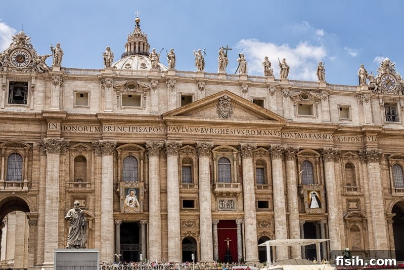 Panoramic view of Vatican City, showcasing its distinct architecture and spiritual importance