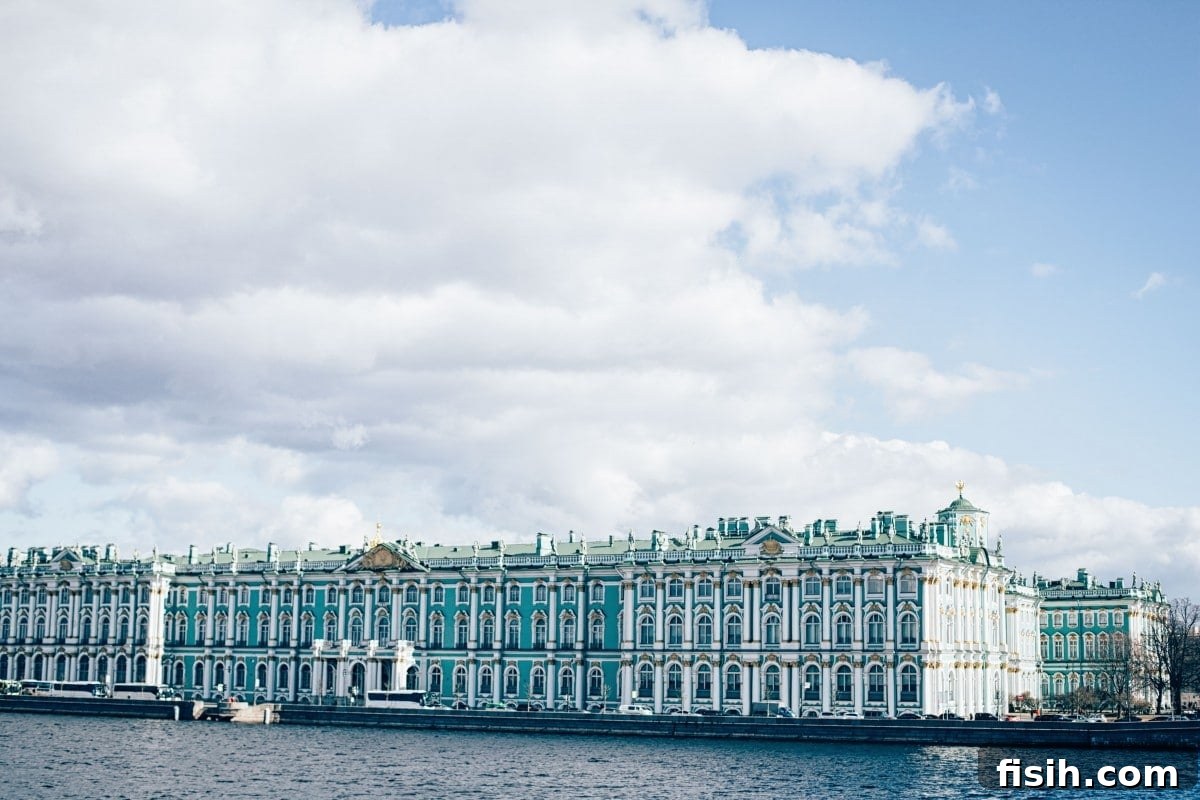 Architectural beauty of Saint Petersburg, showcasing ornate facades and grand designs