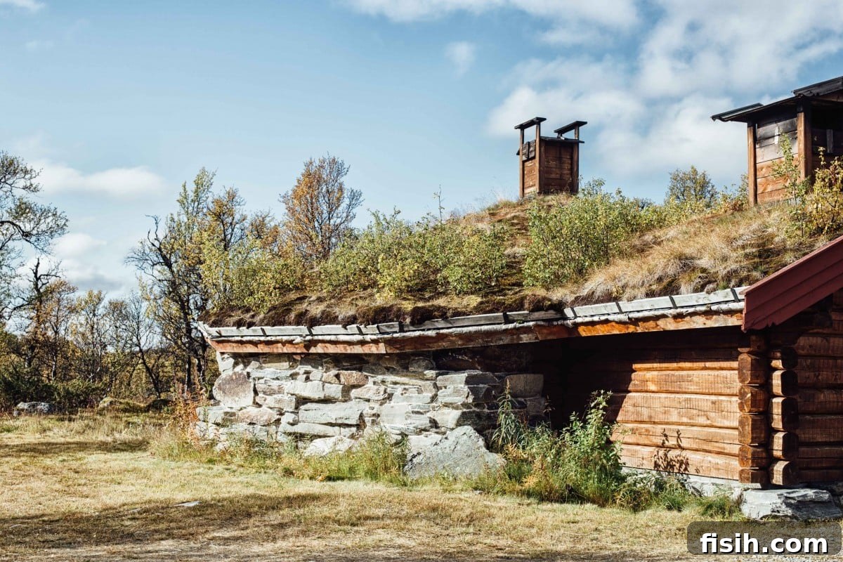 Savor Norway: A Gastronomic Exploration 5 Traditional Norwegian architecture in a picturesque setting
