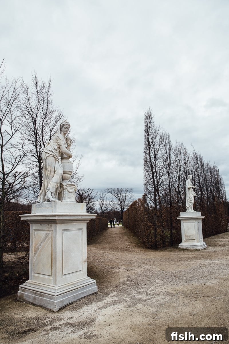 Ornate interior of Schönbrunn Palace