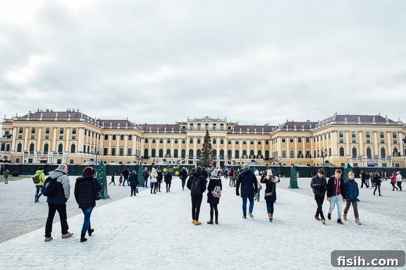 The Gloriette at Schonbrunn Palace, offering panoramic views