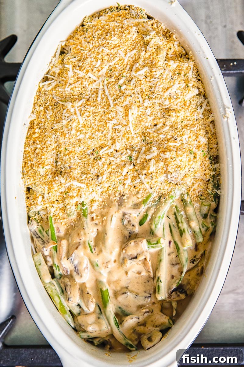 Green Bean Casserole from scratch