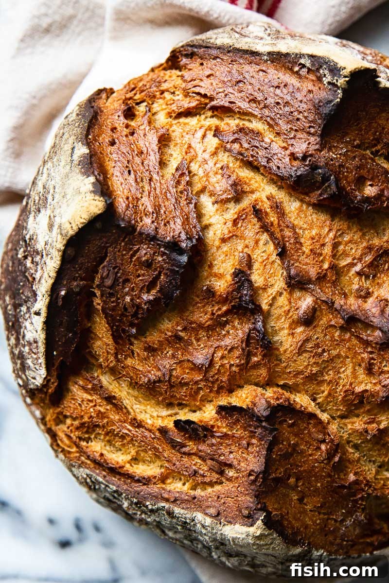 Unlocking Rye Bread: A Guide to Baking with Rye Flour 3 Dark Rye Bread Loaf