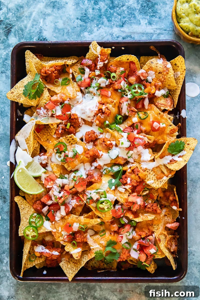 loaded nachos