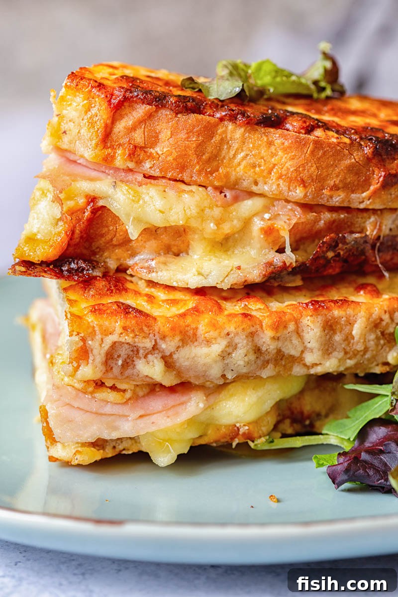 Croque Monsieur Sandwich - Easy Recipe