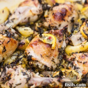 Roast Chicken with Jerusalem Artichokes and Lemons
