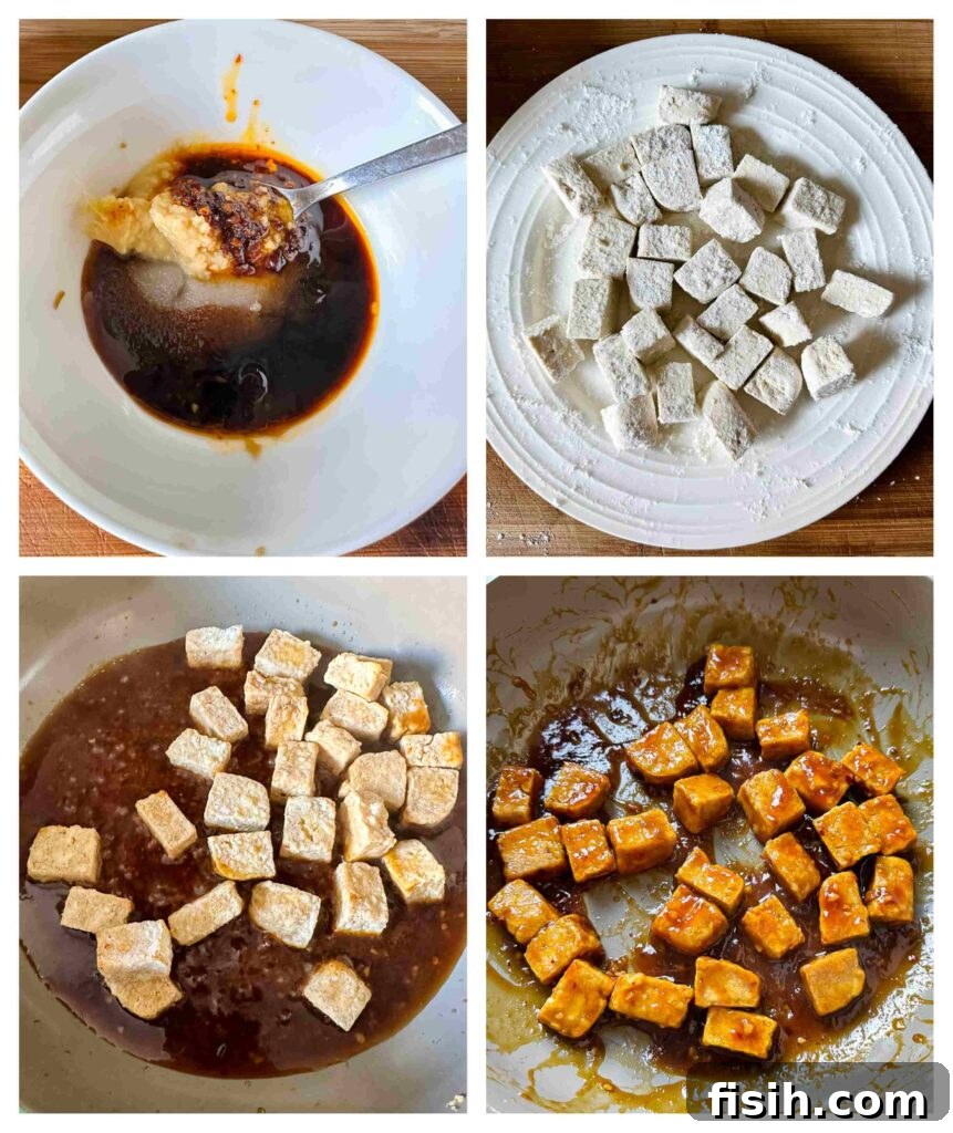 four process shots showing making and adding glaze