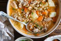 Zesty Russian Dill Pickle Soup