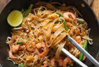 Sizzling Thai Shrimp Stir-fry