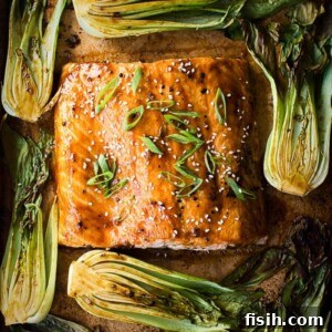 Salmon Teriyaki with Bok Choy One Pan Dinner