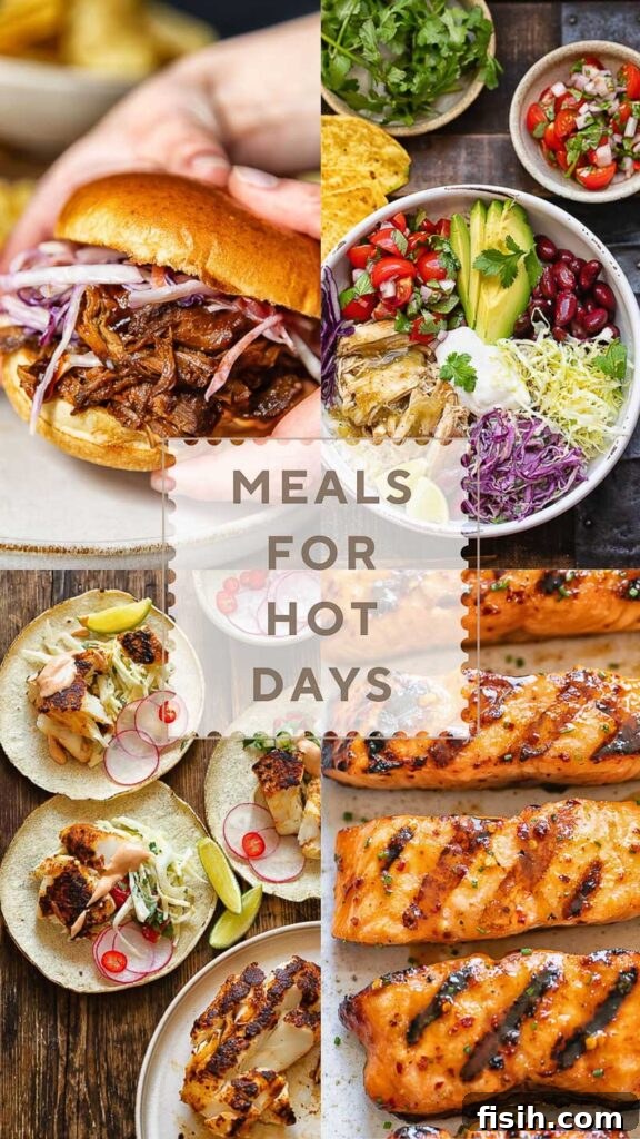 four image vertical poster with a selection of recipes from this roundup