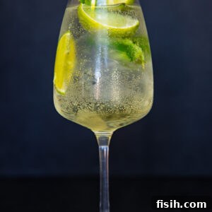 Hugo Spritz Cocktail Recipe and Serving Tips 4 Hugo Spritz in wine glass