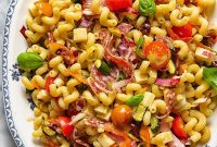 Italian Pasta Salad with Fresh Herbs and Cherry Tomatoes
