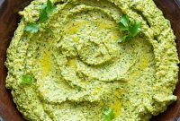 Green Romesco Sauce Recipe for Grilled Vegetables and Fish