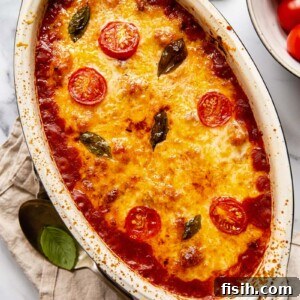 baked gnocchi with mozzarella